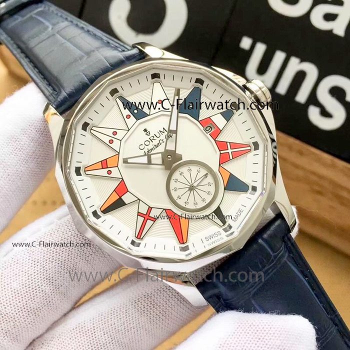 Replica Corum Watches Admirals Cup Legend Ss White Dial